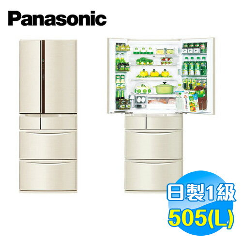 國際 Panasonic 505公升 旗艦ECONAVI六門變頻冰箱 NR-F510VT