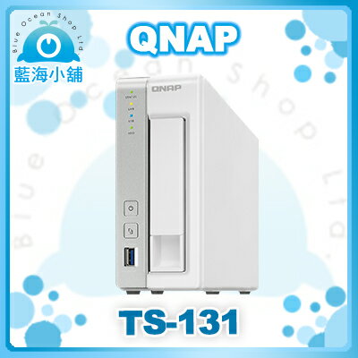 QNAP 威聯通 TS-131 1Bay NAS 網路儲存伺服器  