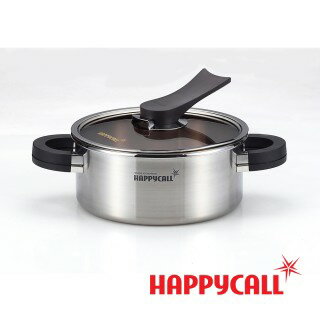 【韓國HAPPYCALL李英愛】三層不鏽鋼單柄湯鍋-18cm