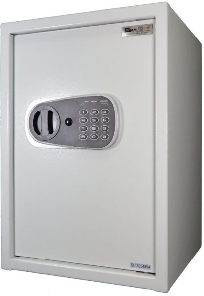 小型簡美型保險箱(50FD)金庫/防盜/電子式密碼鎖/保險櫃