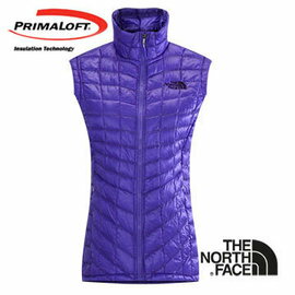 The North Face 女 PrimaLoft ® ThermoBall™ 保暖背心 星空紫 CUD6