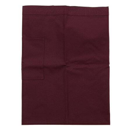 防污圍裙-半身短 紅