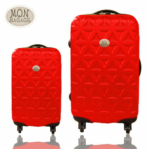 MON BAGAGE 金磚滿滿超值兩件組28吋+20吋ABS霧面輕硬殼旅行箱/行李箱 0