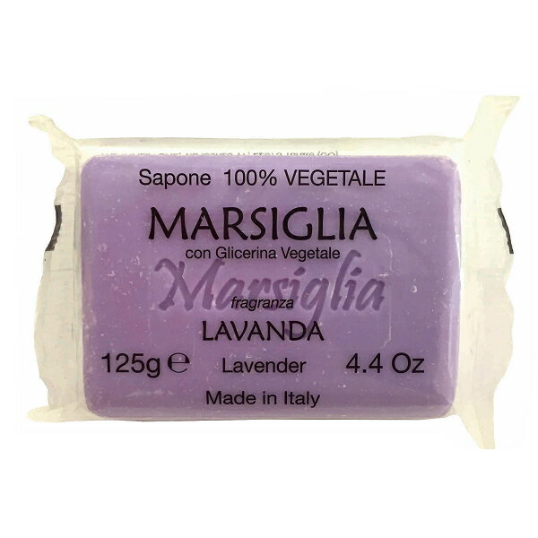 【晨光】義大利原裝進口 Iteritalia Marsiglia Line 甘油馬賽皂系列-薰衣草Lavender125g