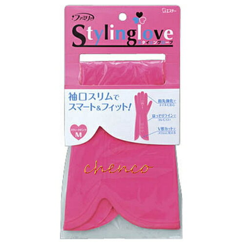 【晨光】日本愛詩庭雞仔牌 時尚粉彩指尖強化手套-粉M-711956
