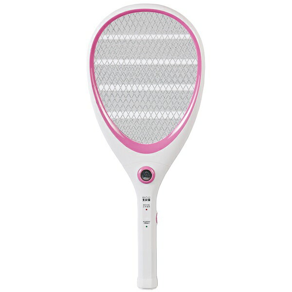 【大家源】三層充電式電蚊拍-網球拍造型款。可愛粉／TCY-6143 