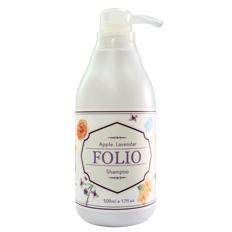 FOLIO 花漾蘋果薰衣草洗髮乳500ml