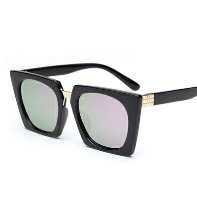 太陽眼鏡偏光墨鏡-韓版時尚金屬方框男女眼鏡配件5色73en12【獨家進口】【米蘭精品】
