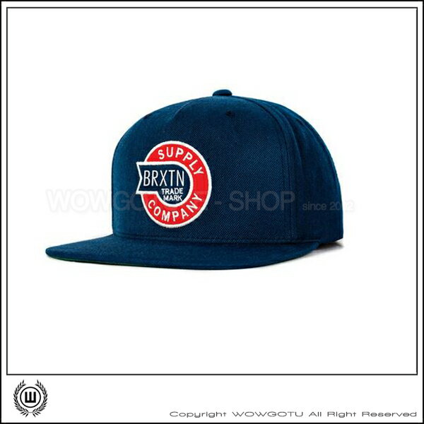 【 BRIXTON 】街頭流行棒球帽 SLEDD 帽款-藍
