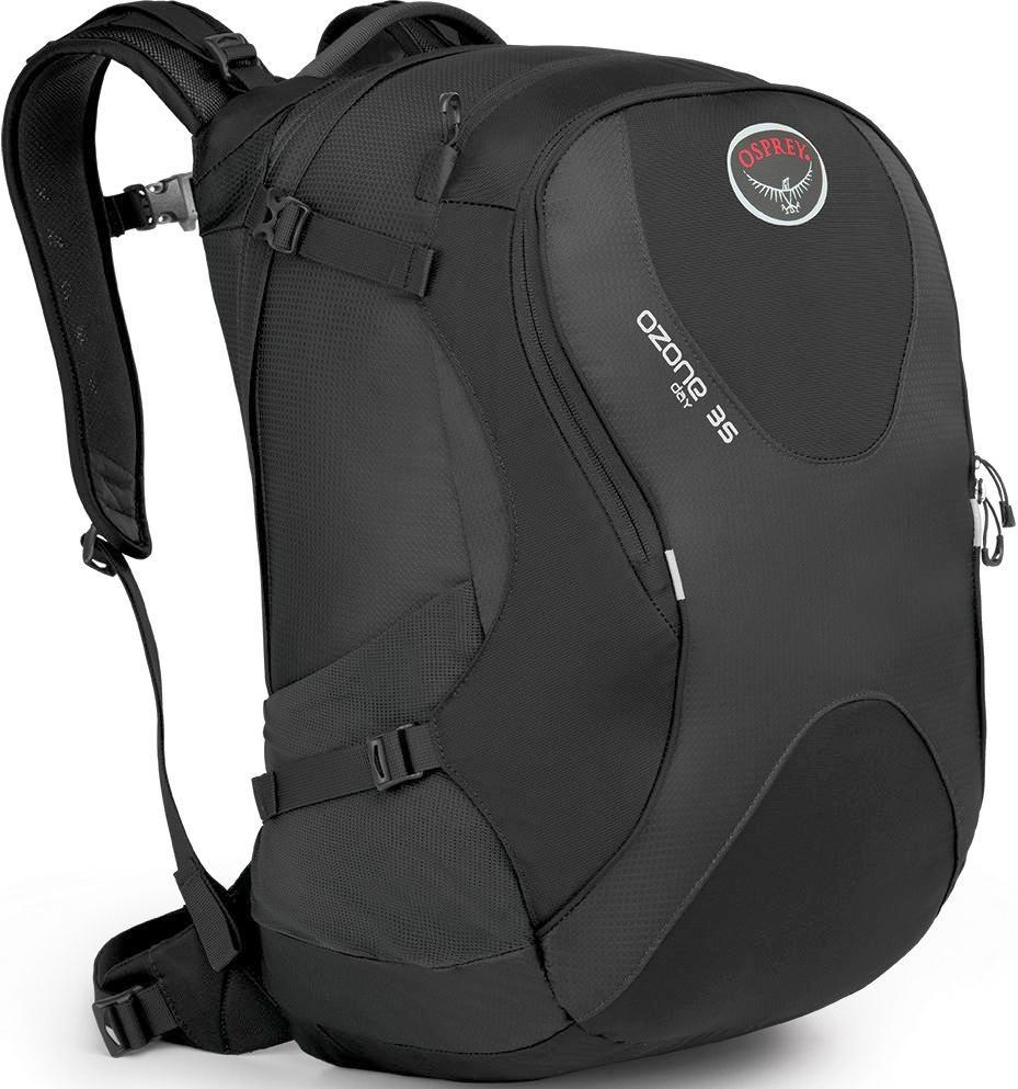 Osprey 登機包/行李袋/旅行包/旅遊行李後背包 Ozone Travel Pack 35 肩帶可收納 黑/台北山水