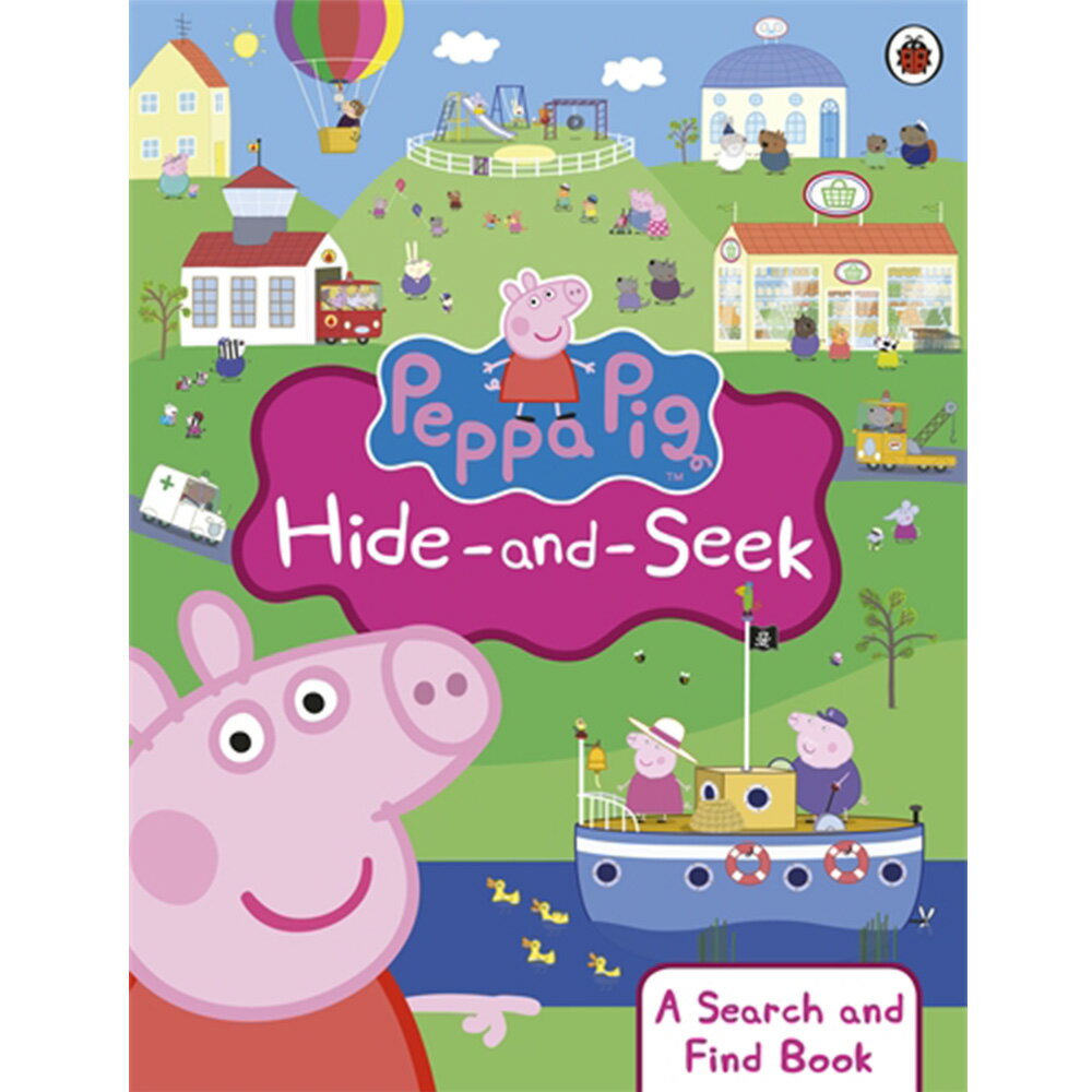 Peppa Pig：Hide And Seek 佩佩豬找一找 找找看活動書