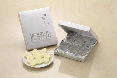 [石屋製菓出品|數量限定|冬季限定]北海道白色戀人季節限定禮盒 雪人巧克力18枚入-白巧克力