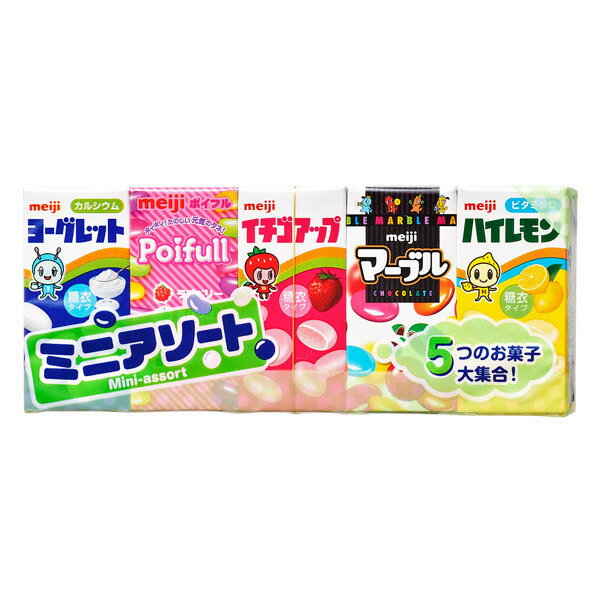 Meji明治迷你綜合糖5入(63g)