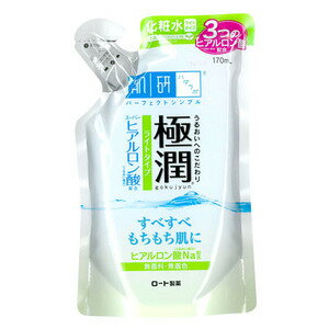 【DB購物】ROHTO 肌研極潤保濕化妝水補充包170ML 清爽型/滋潤型(請先詢問貨源)