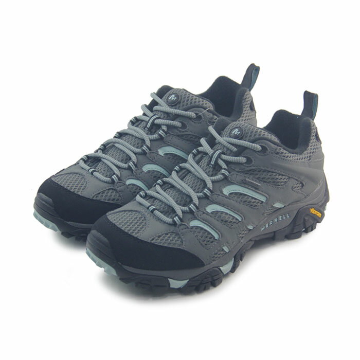 (女)MERRELL MOAB GORE-TEX 戶外鞋 灰/淺藍-ML32674