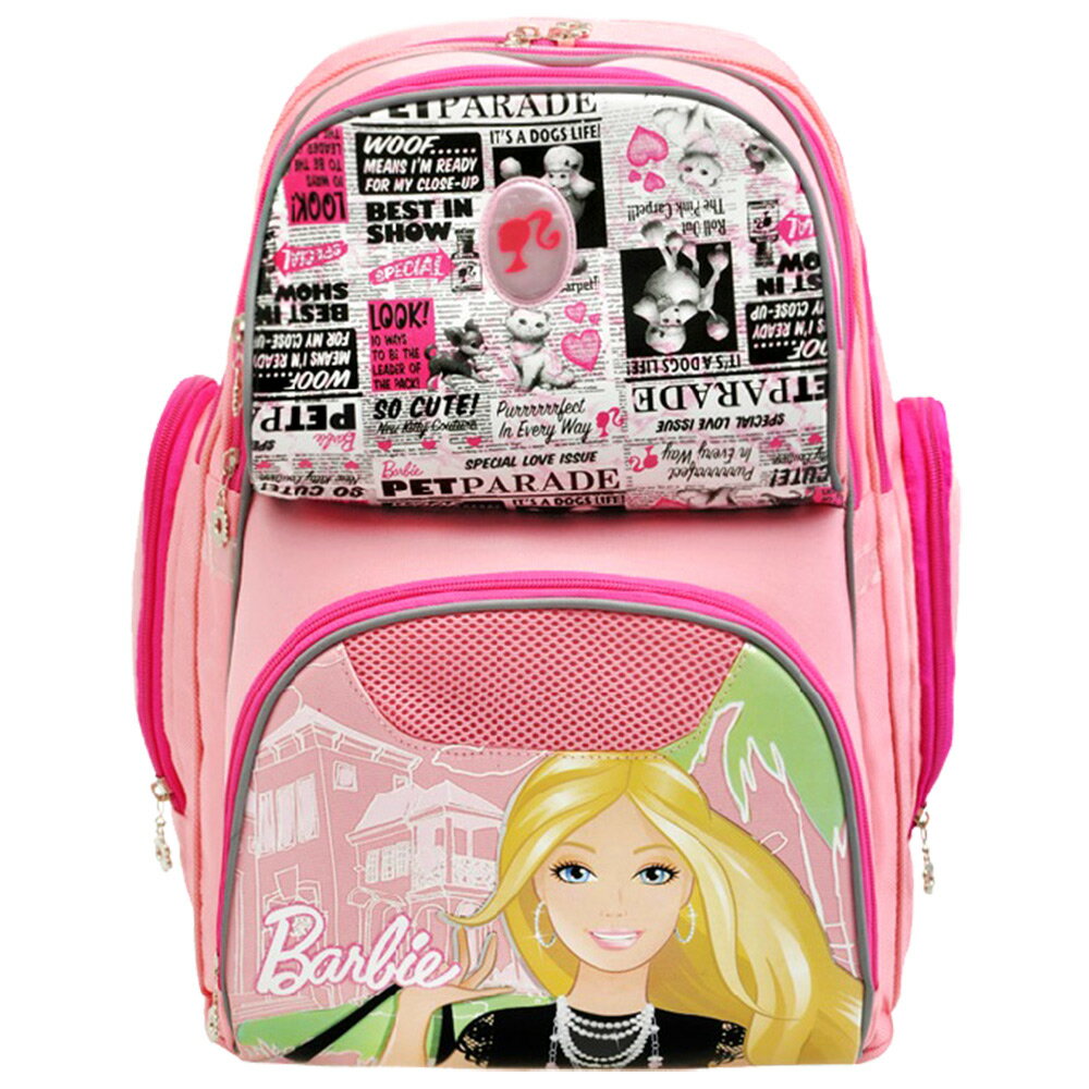 芭比Barbie 好樂背雙肩書包-粉紅(BLA2712861)