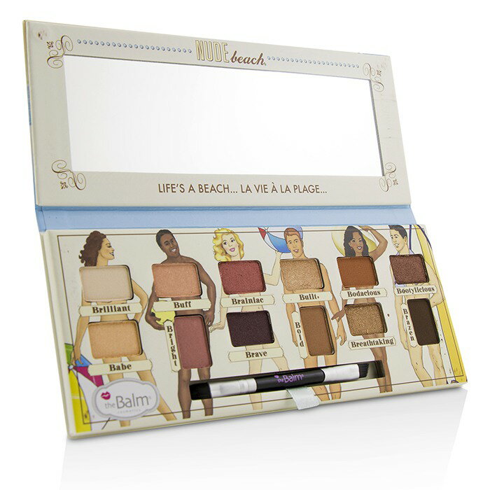 TheBalm 裸色海灘眼影盤 Nude Beach Vol 3 Nude Eyeshadow Palette 草莓網