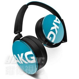 【曜德視聽】AKG Y50 藍色 3D轉軸設計 可拆線 支援手機接聽 免運送收納盒