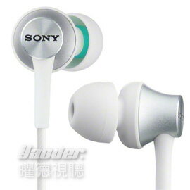 【曜德視聽】SONY MDR-EX450 白色 耳道式耳機 金屬時尚 ★免運★送收納盒★  