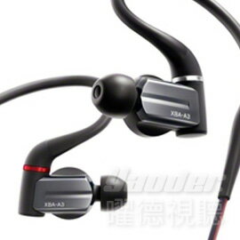 【曜德視聽】SONY XBA-A3 平衡電樞系列 三單體 免持通話 ★免運★送收納盒+馬克杯★