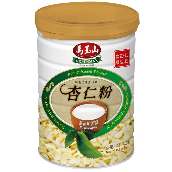 【馬玉山】無糖杏仁粉450g