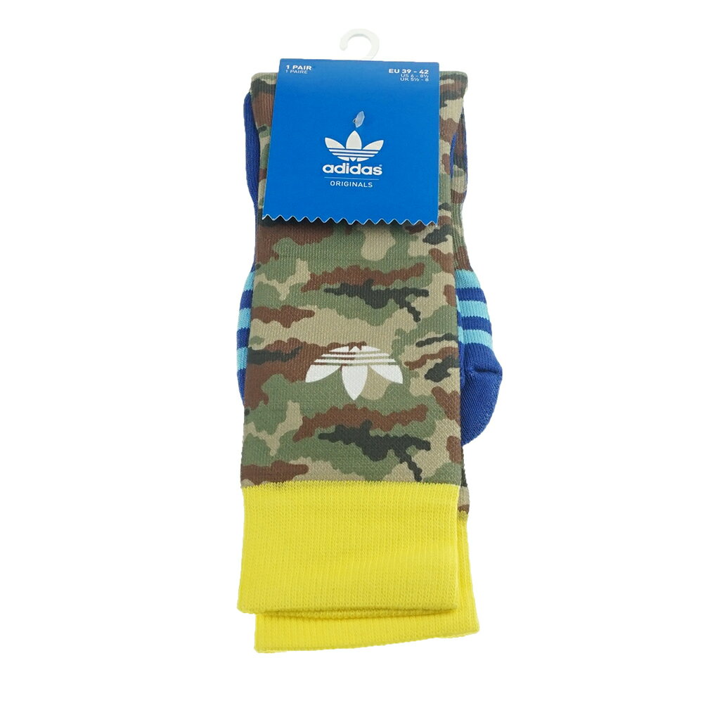 ADIDAS 愛迪達 ODDCAMO PR SOCK 休閒運動襪 AB3887 Big-O Sports