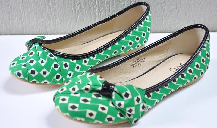 Fashion Sepatu Wanita Flat shoes - SEPATU WANITA EVERBEST DOMINOS EVB FLAT SHOES