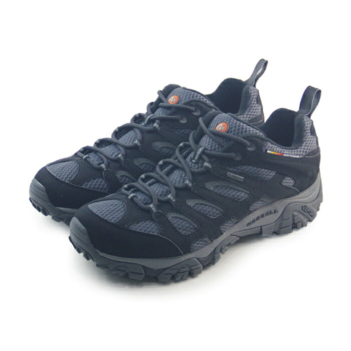 (男)MERRELL MOAB GORE-TEX 戶外鞋 黑/深灰-ML15151