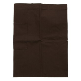 防污圍裙-半身短 咖