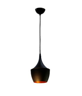 黑色工業風單燈吊燈 E27 * 1 (促銷品)