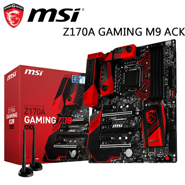 MSI微星 Z170A GAMING M9 ACK 主機板