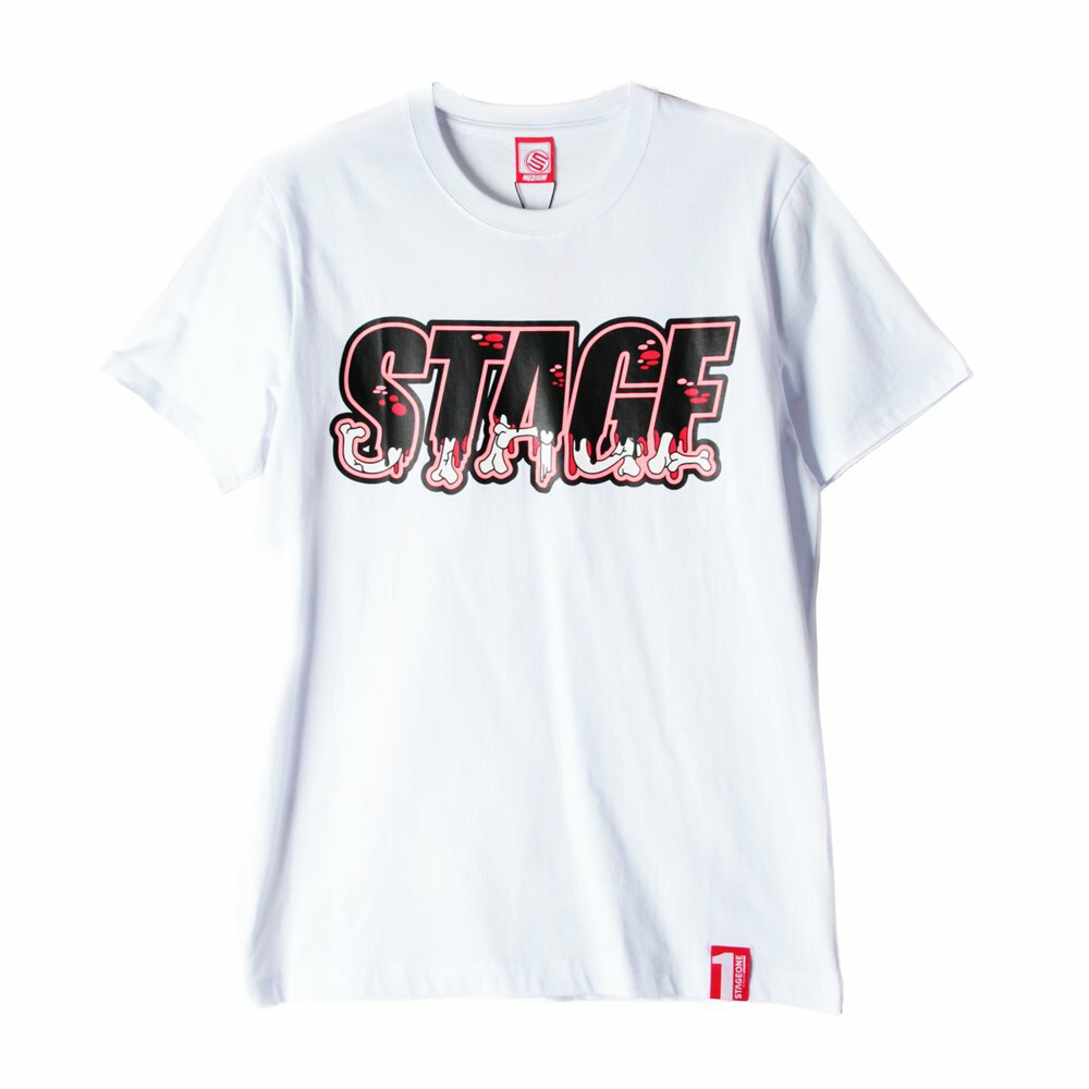 STAGEONE ZOMBIE TEE 黑色/白色 兩色