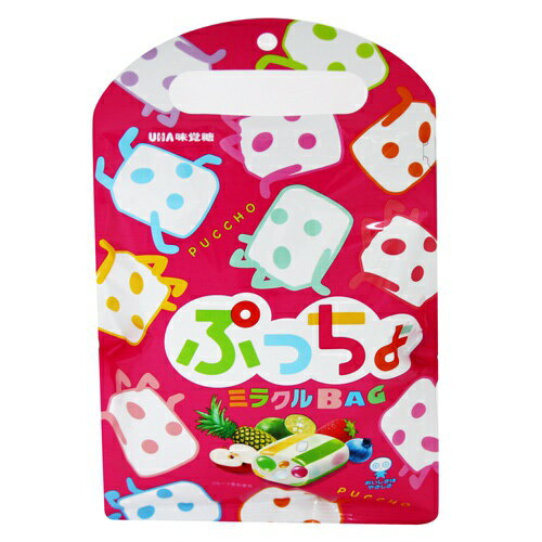 【王董的柑仔店】UHA味覺糖 噗啾綜合水果軟糖(5包)80g