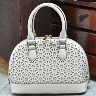 貝殼包手提包-高貴設計鏤空雕花肩背女包包2色72an12【獨家進口】【米蘭精品】