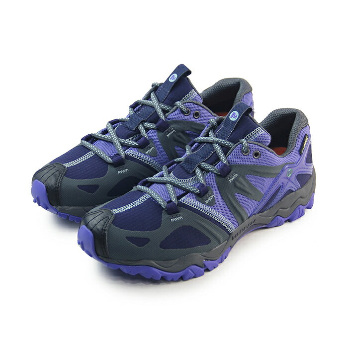 (女)MERRELL GRASSBOW SPORT GORE-TEX 戶外鞋 紫/深灰-ML32518