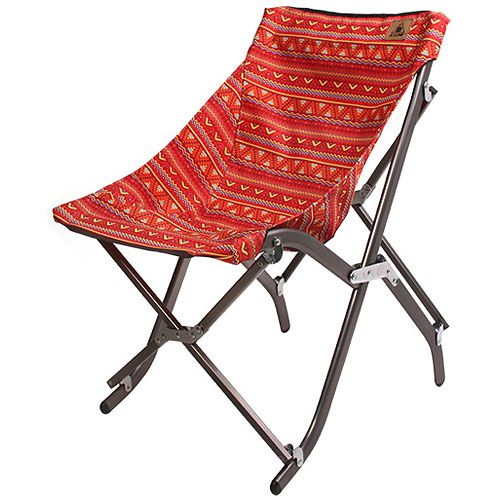 KAZMI 包覆型輕鬆折疊椅紅/綠