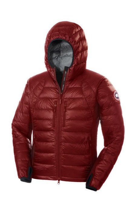 Canada Goose 男士輕薄連帽羽絨外套2703M-261 (暗紅色)