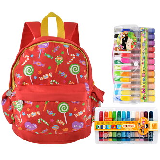 西瓜太郎 幼兒包彩繪組(紅色)(BLR270450C)