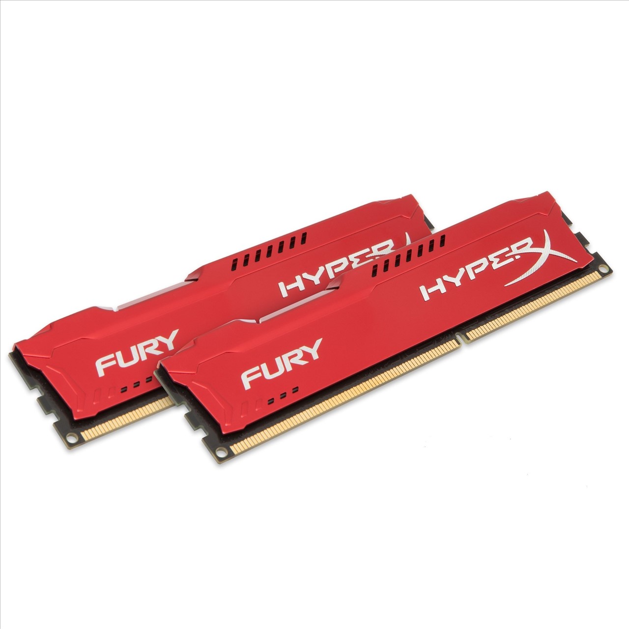 ＊╯新風尚潮流╭＊金士頓 4GBx2 HyperX FURY 紅色 DDR3-1866 桌上型超頻記憶體 HX318C10FRK2/8