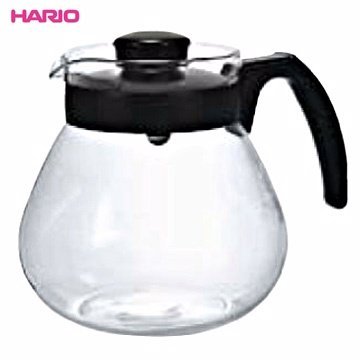 【HARIO】TC-100B 可微波耐熱咖啡壺 1000ml 咖啡壺 茶壺 玻璃壺 熱水壺 刻度 耐熱 弧型把手