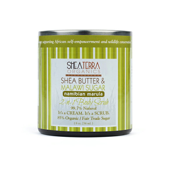 【SHEA TERRA】 乳油木果馬拉威糖雙效身體去角質(納米比亞瑪乳拉果)