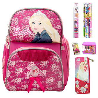 芭比Barbie 好樂背雙肩書包文具組(BLA271286C)