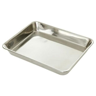 不鏽鋼方盤 IN 27CM