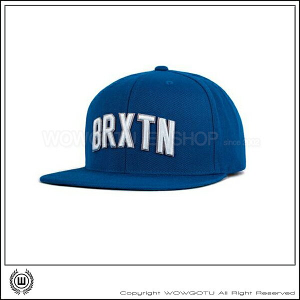 【 BRIXTON 】街頭流行棒球帽 HAMILTON 帽款-藍
