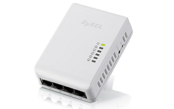 [nova成功3C] ZyXEL合勤 PLA-4225（單包裝）500M電力線上網設備(內含4個GIGA LAN PORT)