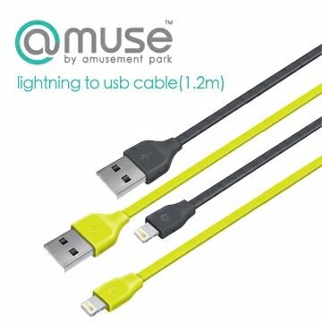 [NOVA成功3C]amuse lightning to usb cable(1.2m) 傳輸線.  