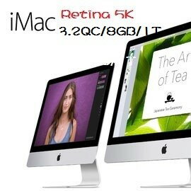 Apple 蘋果   iMac MK472TA/A Rtina 5K 27吋AIO桌機 Retina 5K /i5-3.2/2x4GB/1TB FD/M390-2G/Retina 5k  