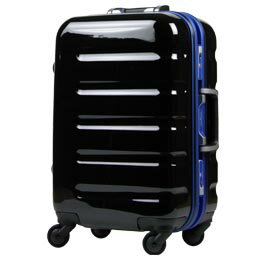 日本 LEGEND WALKER 6016-70-28吋 鋁框輕量行李箱 黑藍