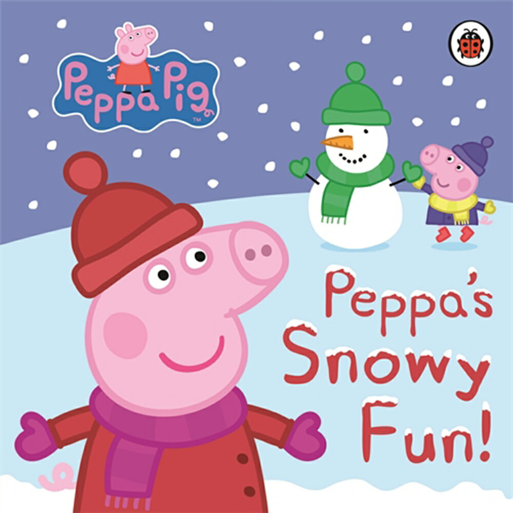 Peppa Pig：Snowy Fun 佩佩豬玩雪趣 精裝硬頁書