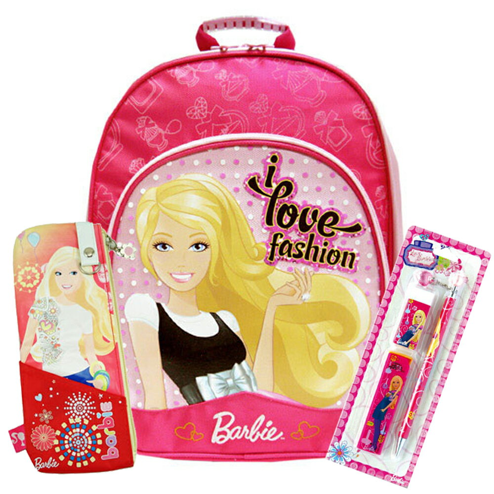 芭比Barbie 學生書包文具超值組(BLA2717702C)